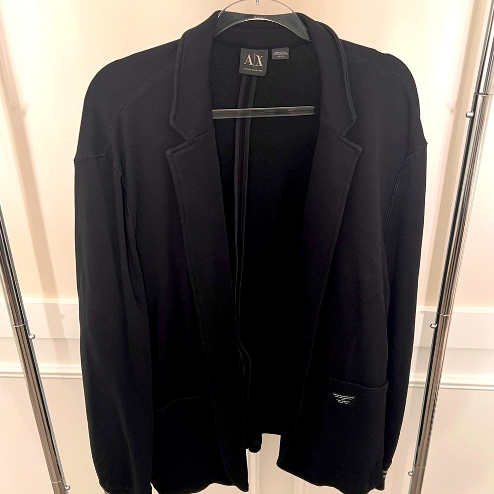 Armani exchange sweater blazer XXL